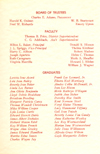 Class of 1957 Graduation Program