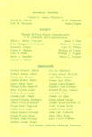 Class of 1958 Graduation Program